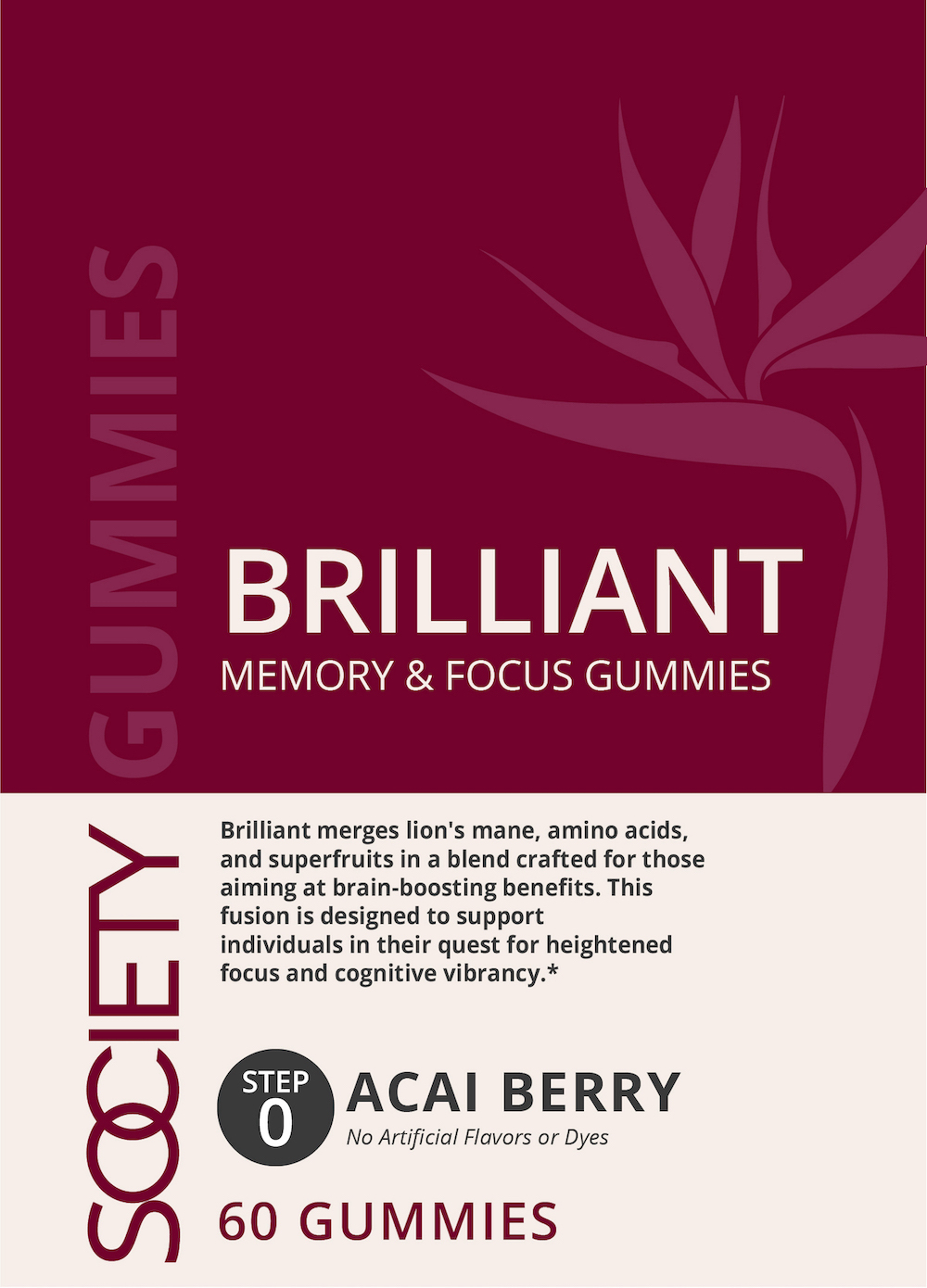 Product Detail - Beauty Society - Brilliant Society Gummies